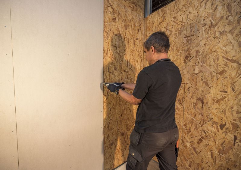 Indoor Partition Wall Installation